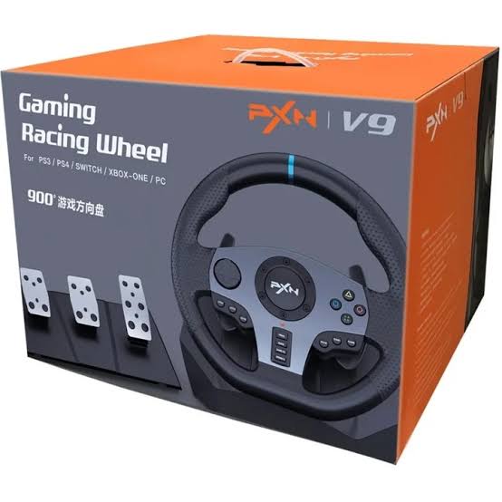 PXN V9 Gaming Racing Wheel with Pedals and Shifter